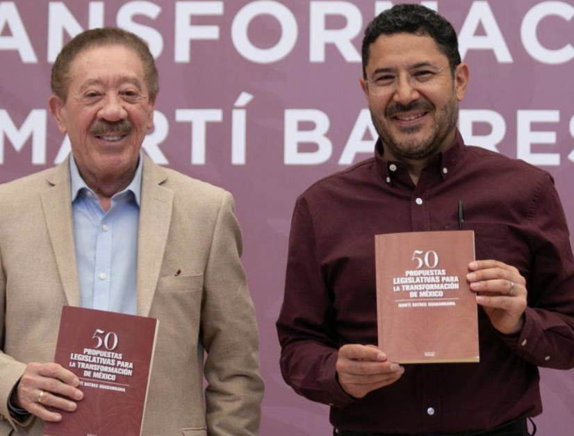 PRESENTAN EL LIBRO “50 PROPUESTAS LEGISLATIVAS PARA LA TRANSFORMACIÓN DE MÉXICO”